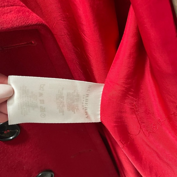 Burberry wool peacoat size xs Authentic - Picture 10 of 11